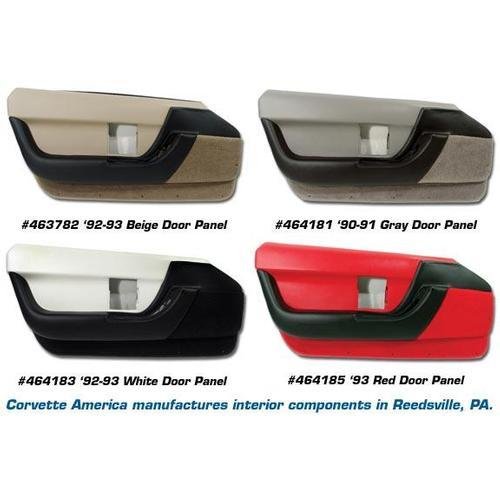 Corvette Door Panel. Ruby Red RH: 1993
