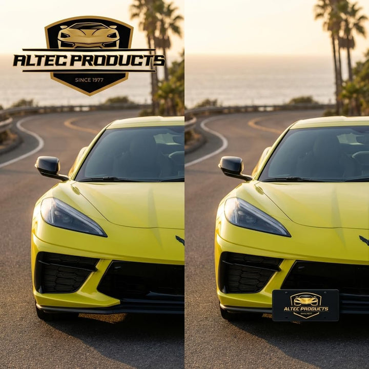 C8 Corvette Stingray Show-N-Go Front License Plate Frame - Motorized : C8 Base Only