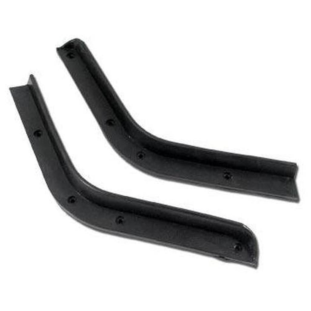 Corvette Weatherstrip. Door Drip Rails: 1953-1955