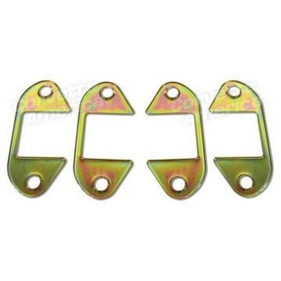 Corvette Door Hinge Cover Set. 4 Piece: 1956-1962