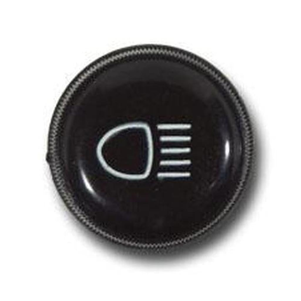 Corvette Headlight Knob W/Mounting Clip: 1984-1985