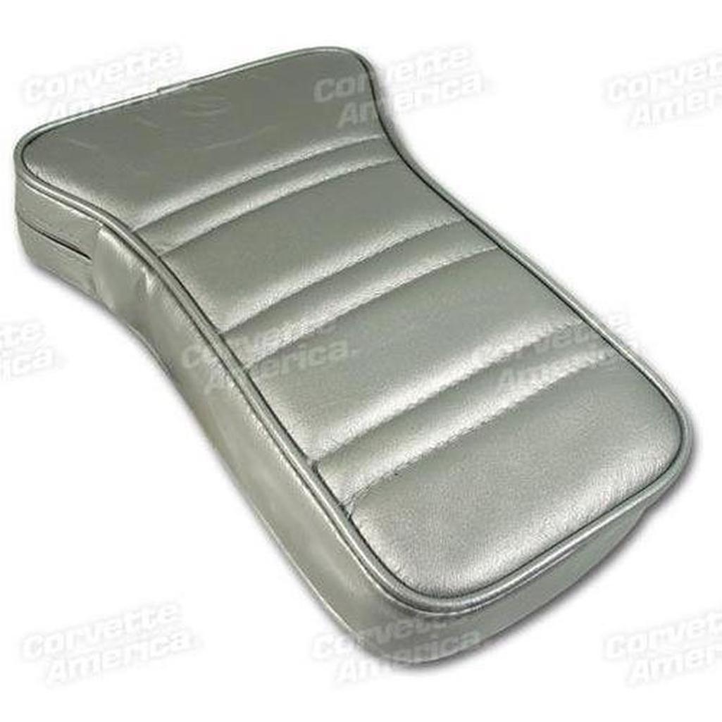 1974-1975 Corvette C3 Center Armrest - Silver Leather