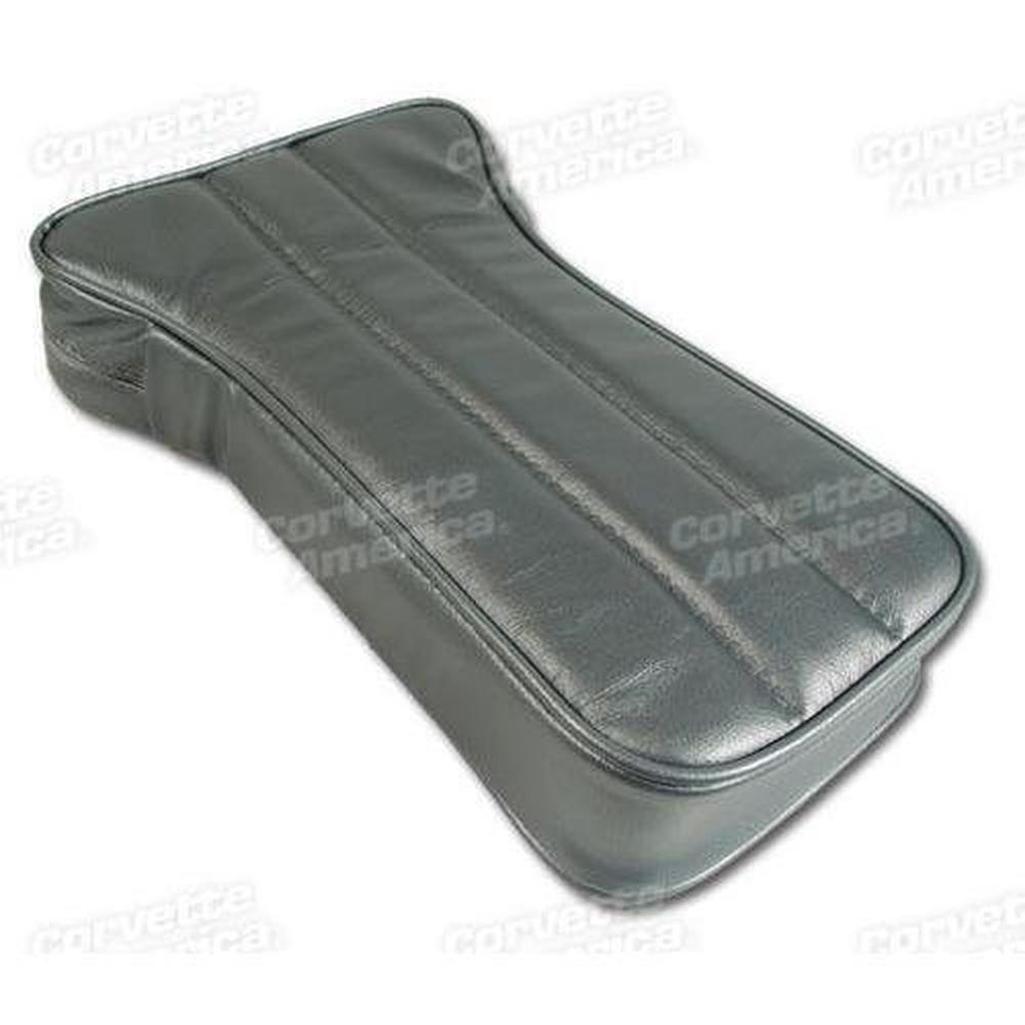 1969 Corvette C3 Center Armrest - Gunmetal Leather
