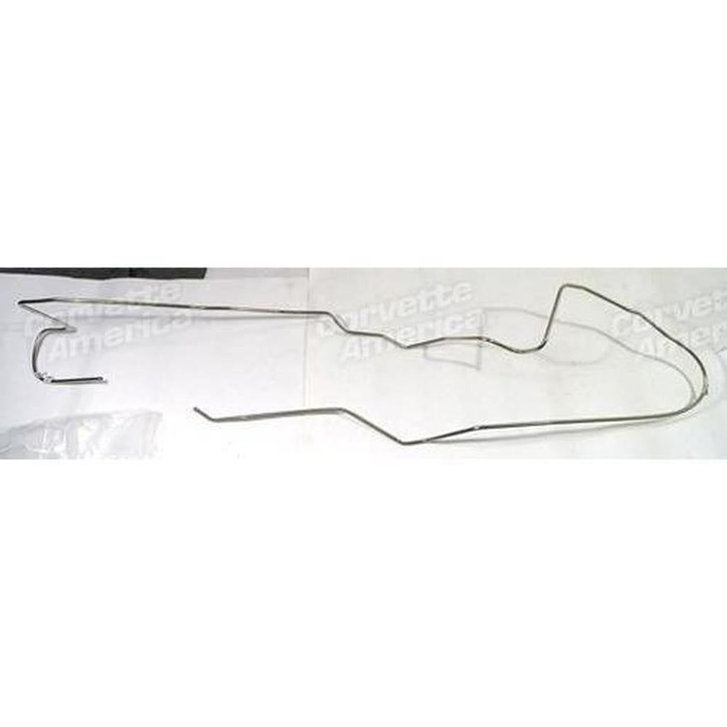 Corvette Gas Line. Tank To Pump Stainless Steel RH: 1978-1982