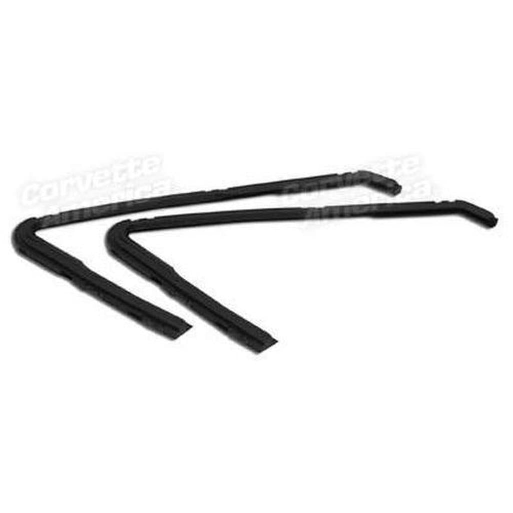 Corvette Weatherstrip. Door Convertible Vent Front: 1963-1967