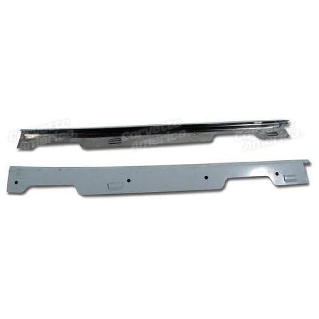 Corvette Inner Door Garnish Moldings.: 1956-1958