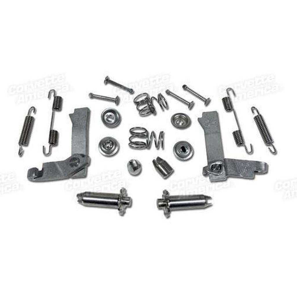 C2 C3 1965-1982 Corvette Park Brake Kit - Anti-Corrosive Stainless Steel