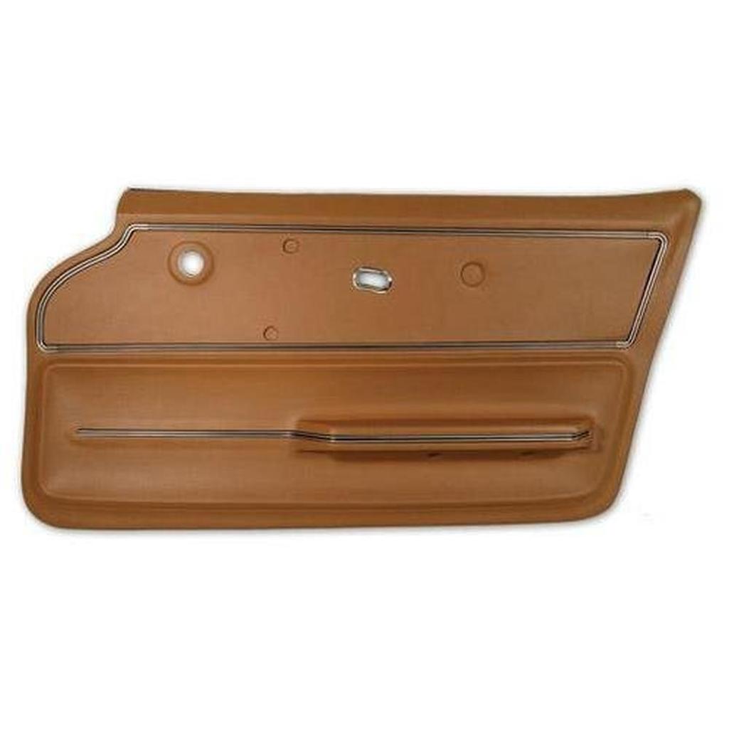 Corvette Door Panel. Saddle Convertible With Trim RH: 1967