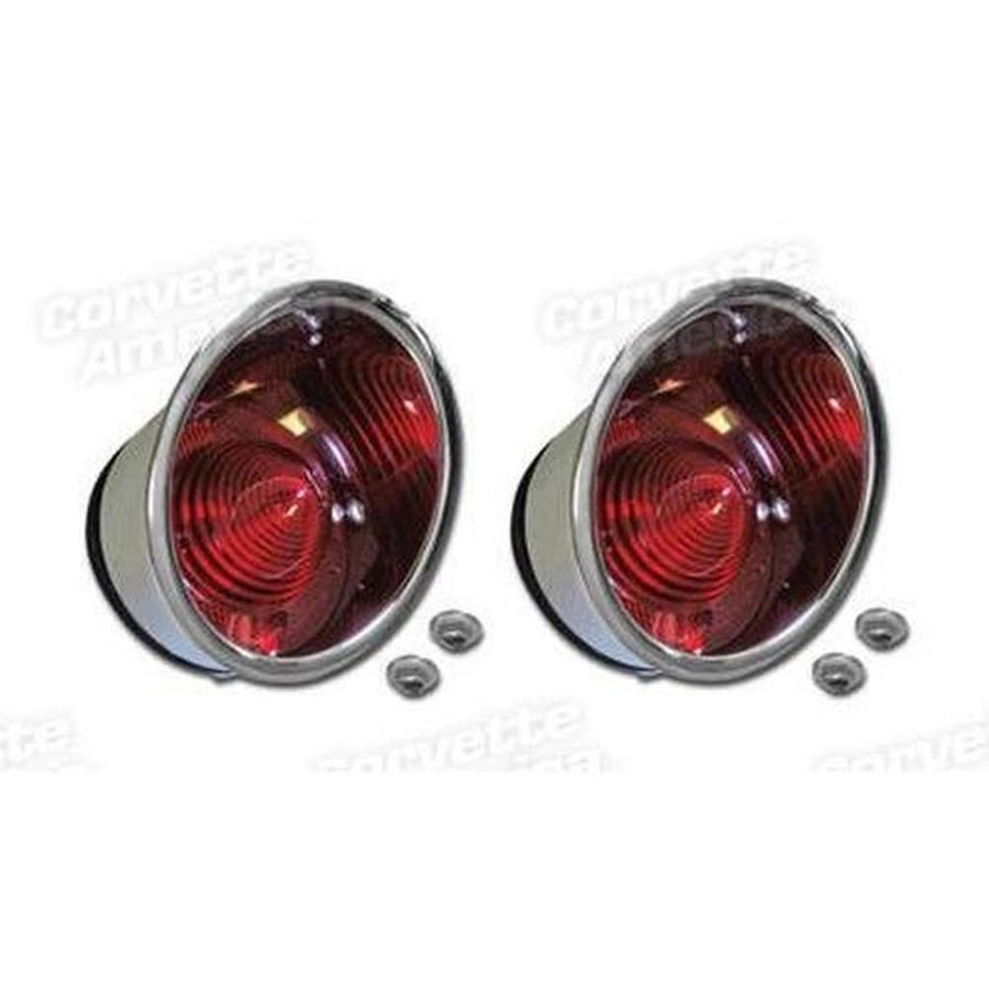 Corvette Taillight Assemblies. Outer LH & RH: 1961-1962