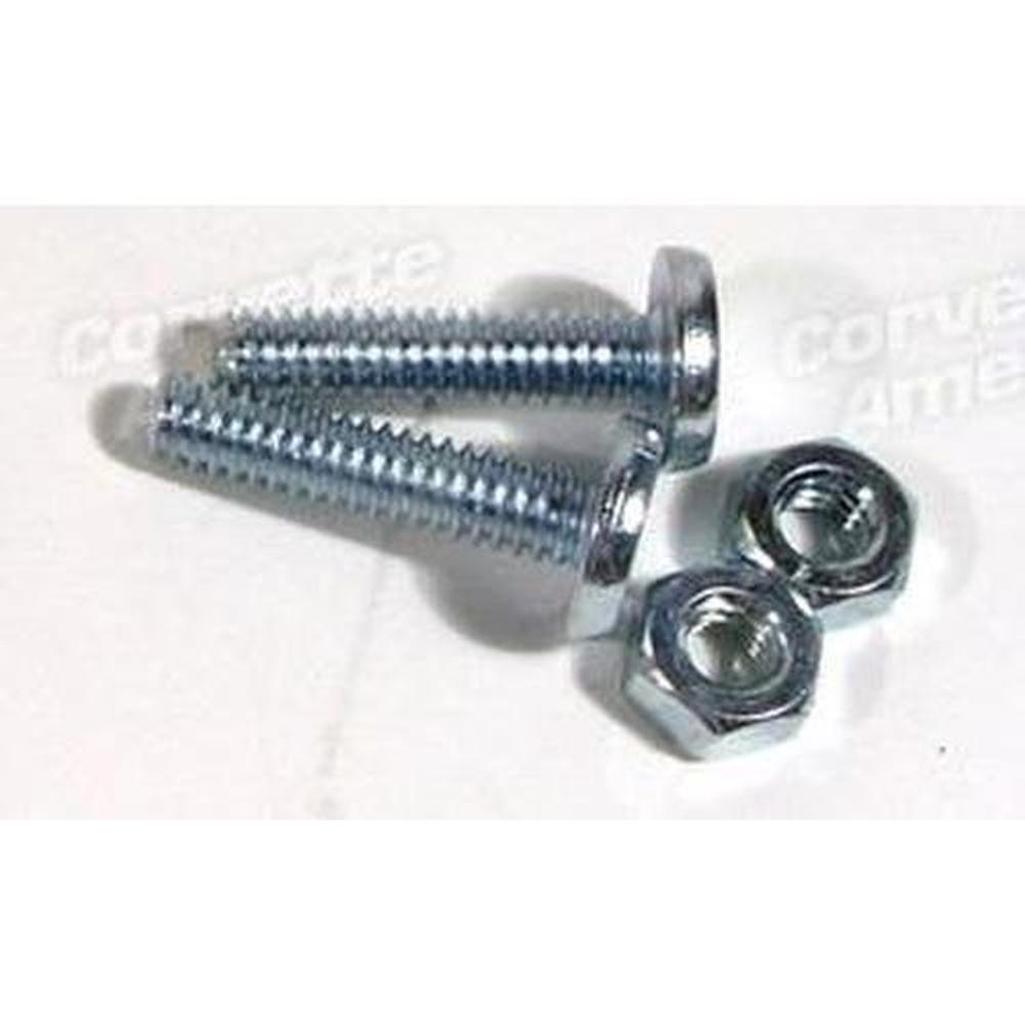 1968-1979 Corvette C3 Headlight Door Stop Screws W/Nuts