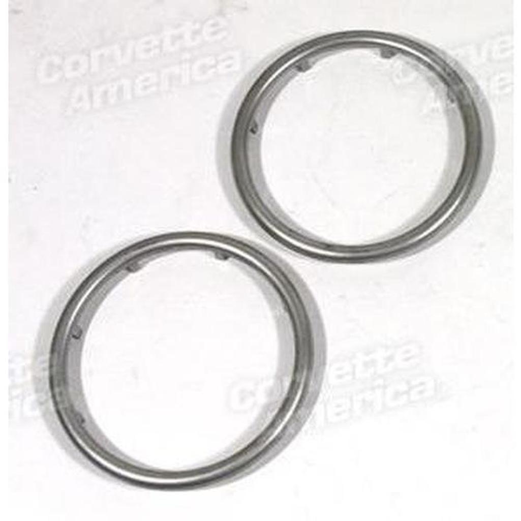 Corvette Exhaust Bezels.: 1953-1955