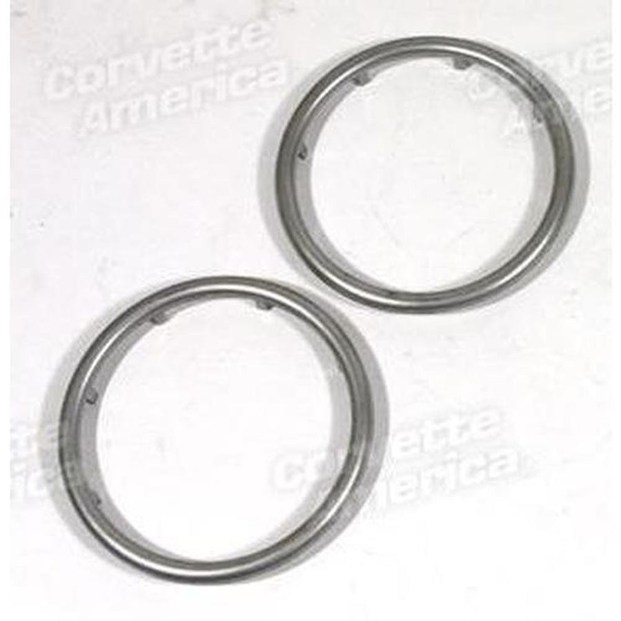 Corvette Exhaust Bezels.: 1953-1955