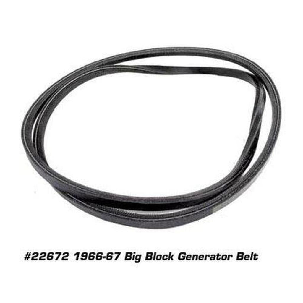 Corvette Belt. Generator Big Block: 1966-1973
