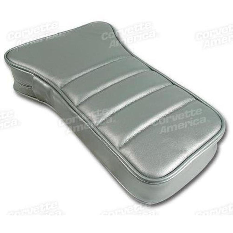 1981 Corvette C3 Center Armrest - Silver Leather