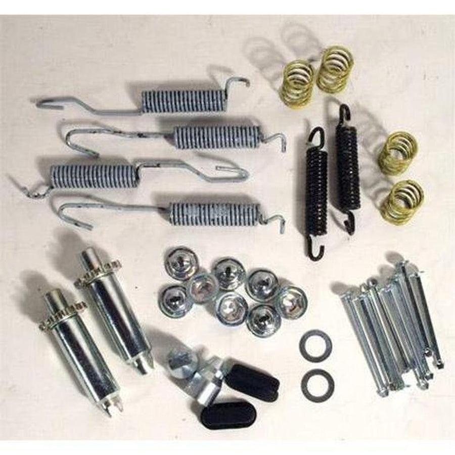 Corvette Brake Shoe Hardware Kit. Front: 1956-1962