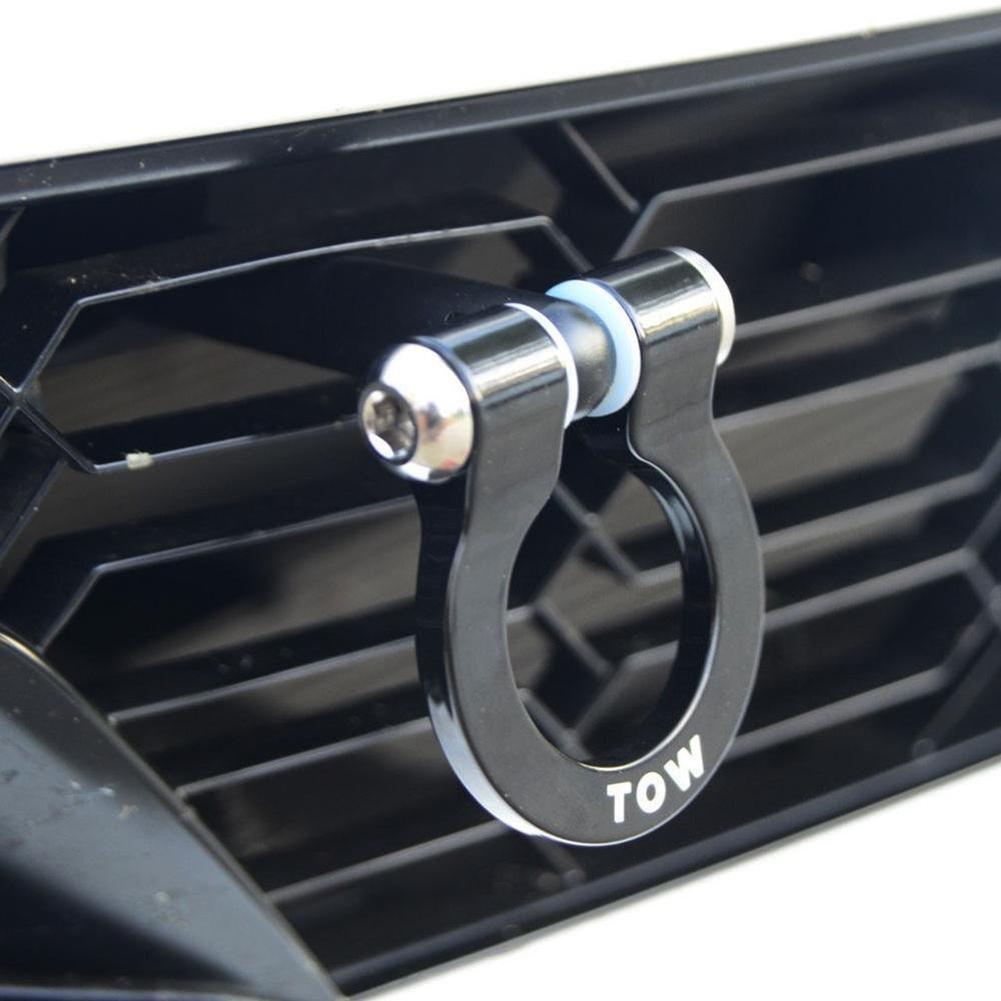 Corvette Feather Light Stealth D-Ring Tow Hooks : C7 Z51, Z06, Grand Sport:C8 Stingray,E-Ray