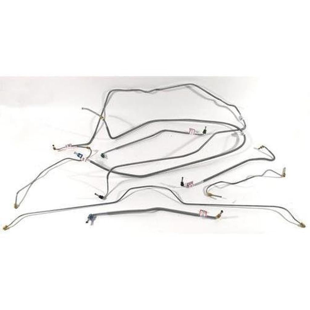 Corvette Brake Line Set. W/Power Brake: 1974
