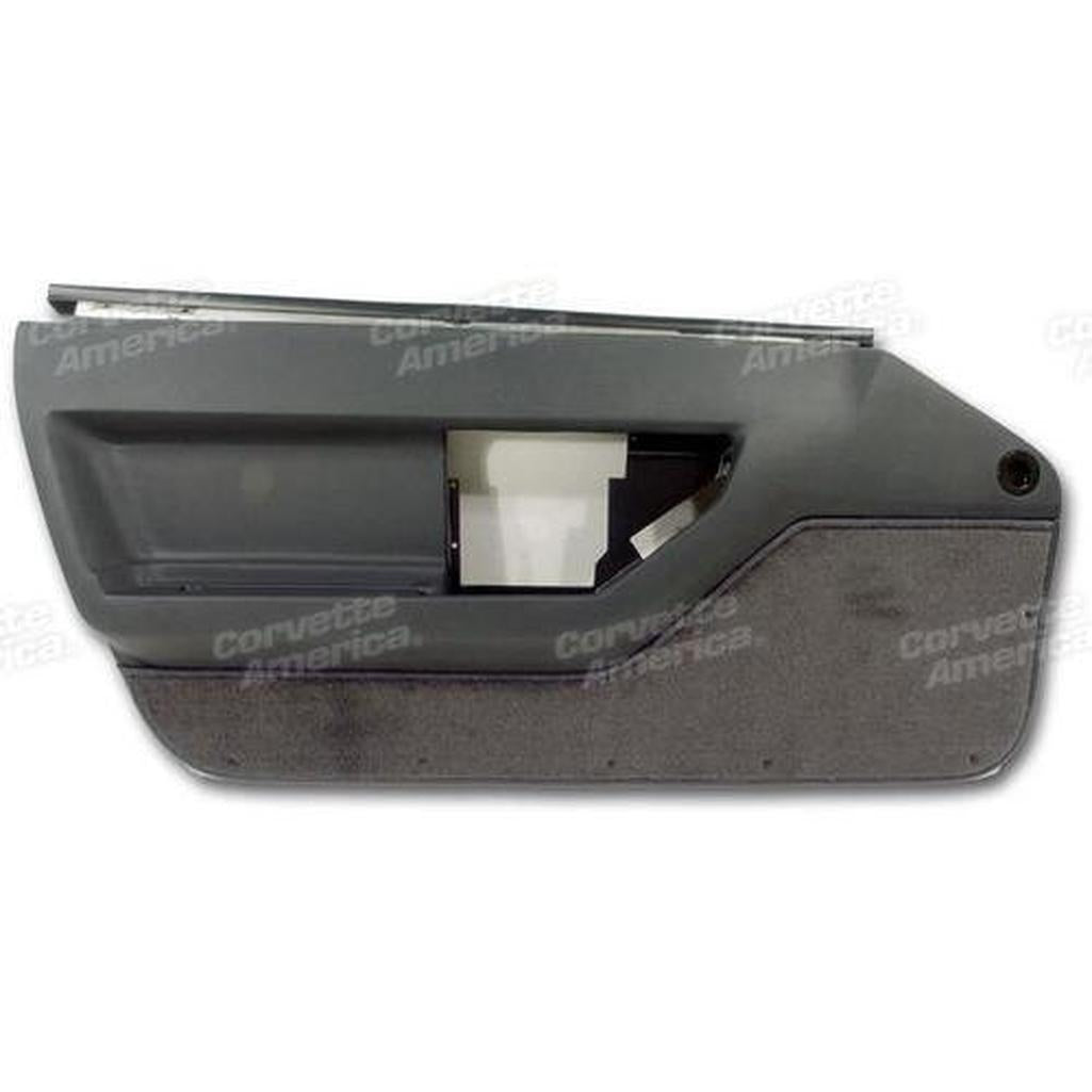 Corvette Door Panel. Graphite LH: 1984-1987