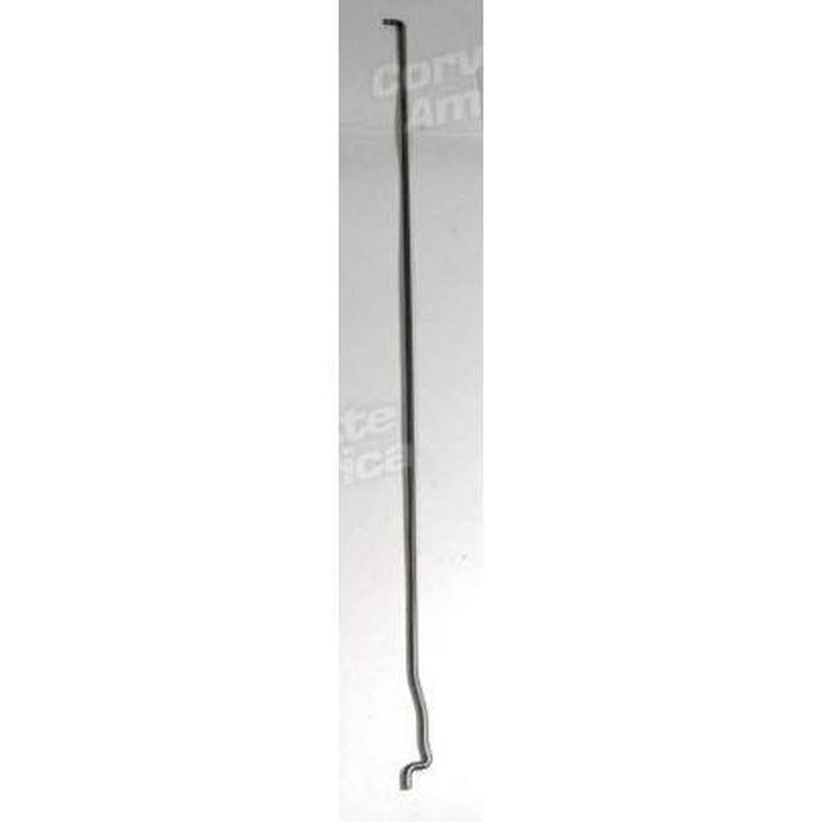 Corvette Door Open Pull Rod. Stainless: 1956-1957