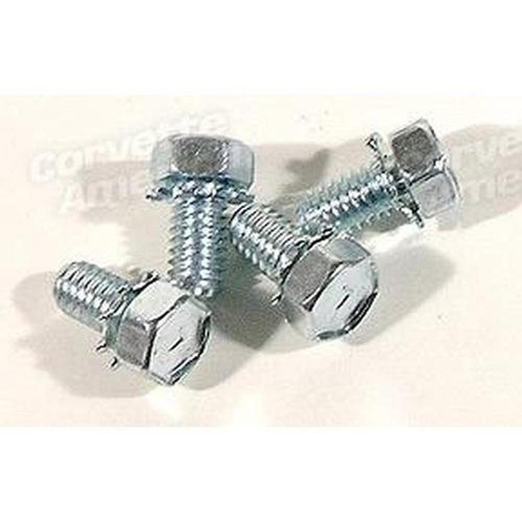 Corvette Wheel Cylinder Screws. Rear 4 Piece Set: 1956-1964