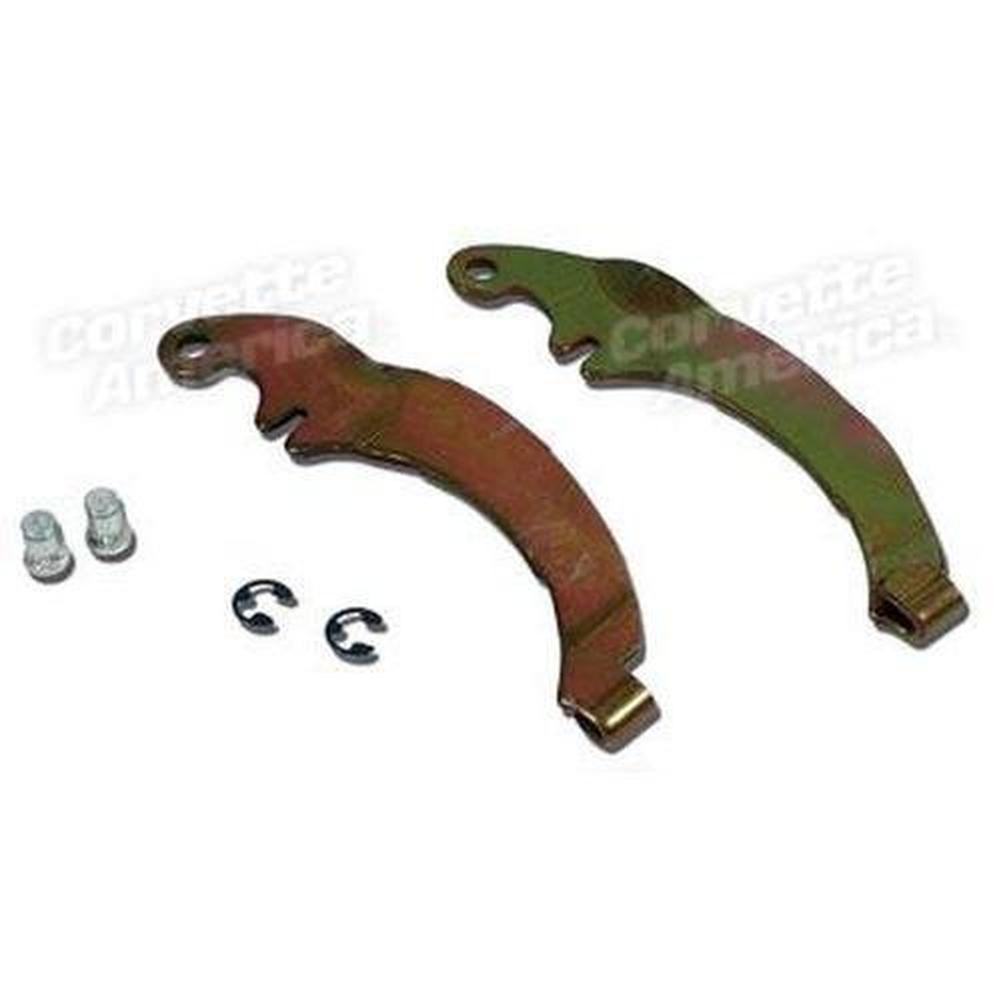 Corvette Park Brake Shoe Levers & Pins.: 1953-1964