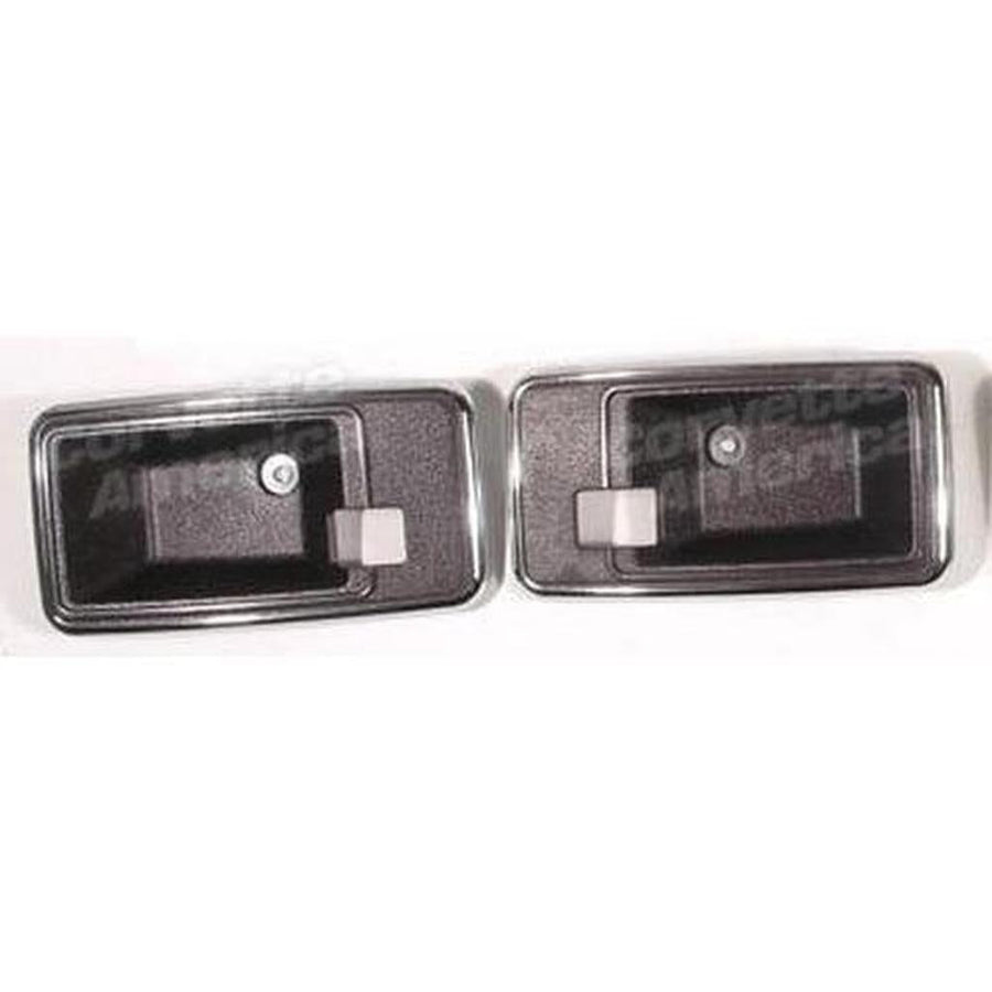 1980 Corvette C3 Door Latch Bezels - Claret
