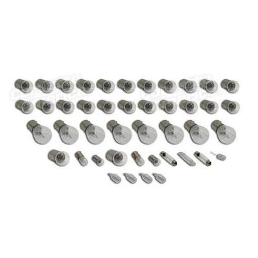 1974-1977 Corvette C3 Light Bulb Kit - 47 Piece