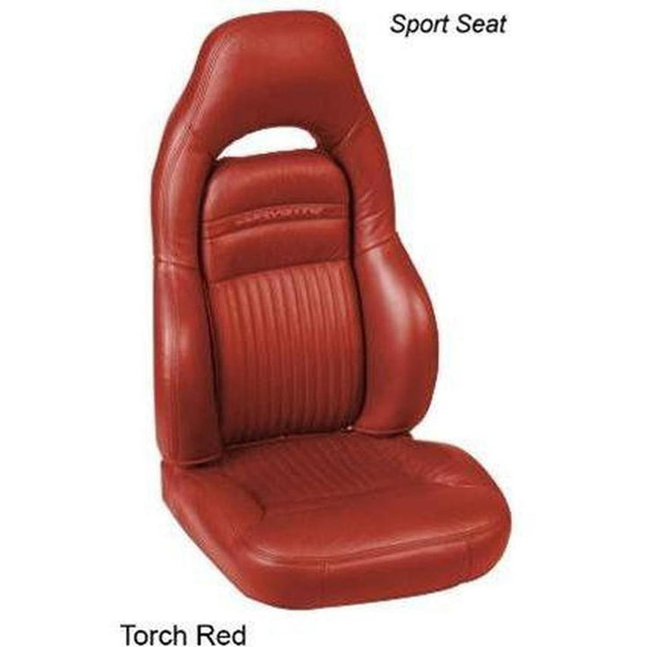 1997-2004 Corvette C5 Seat Covers - OEM Style Leather - Solid Colors (C5 & Z06)