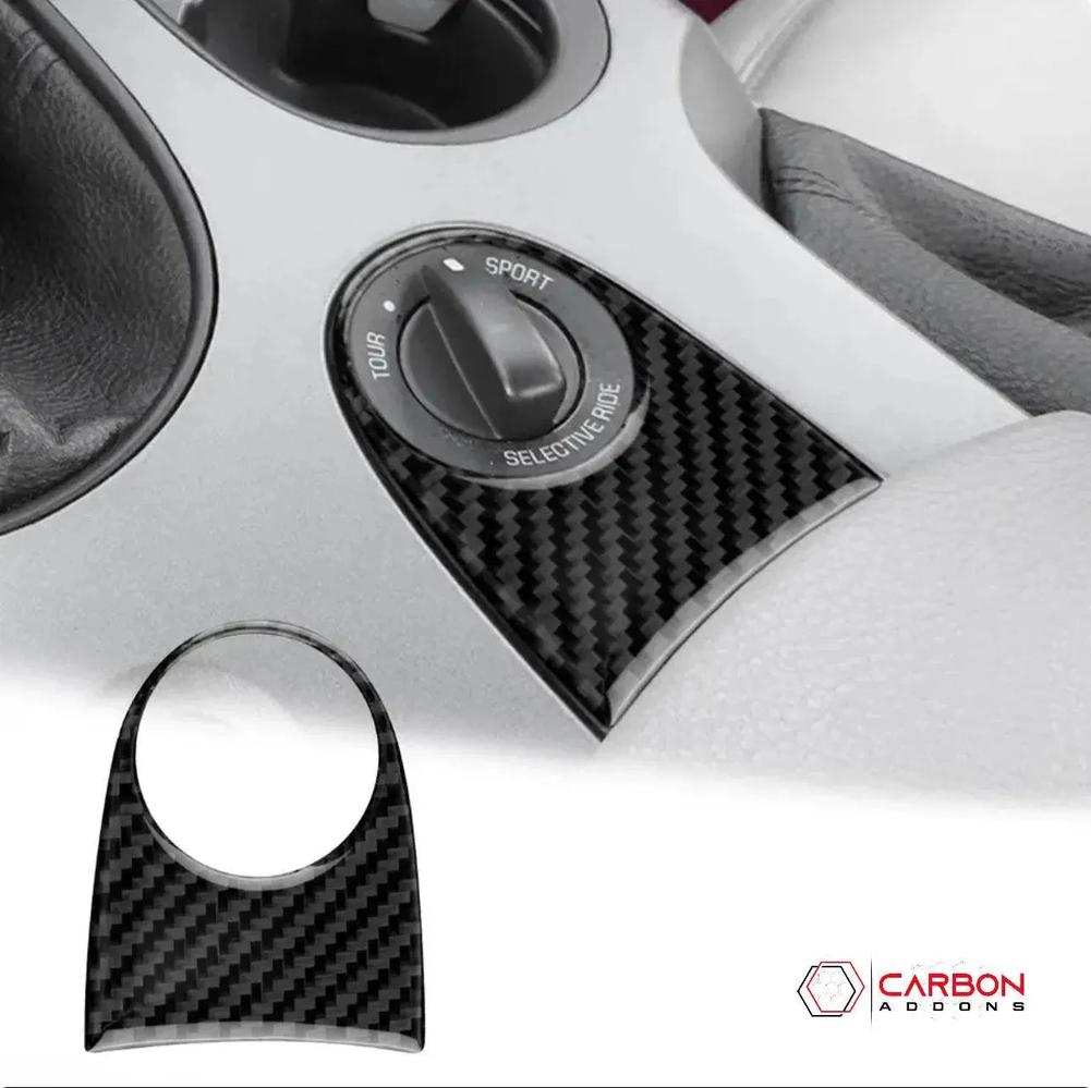 Real Carbon Center Console Trim Overlay | C6 2005-2013 Corvette