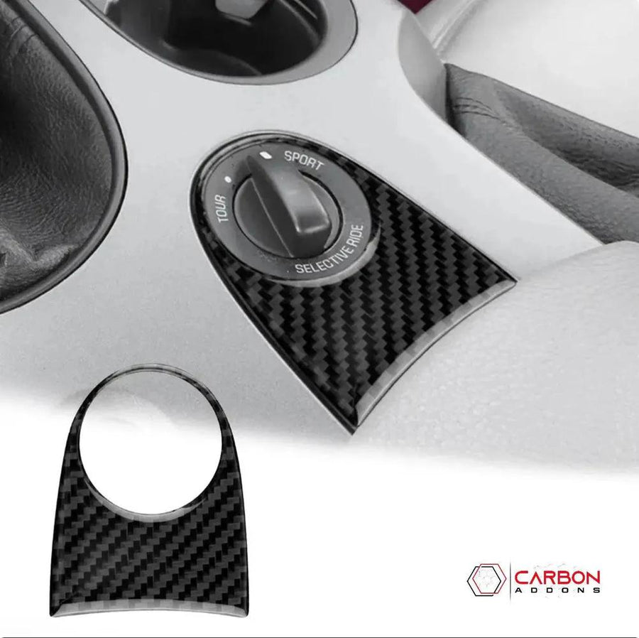 Real Carbon Center Console Trim Overlay | C6 2005-2013 Corvette