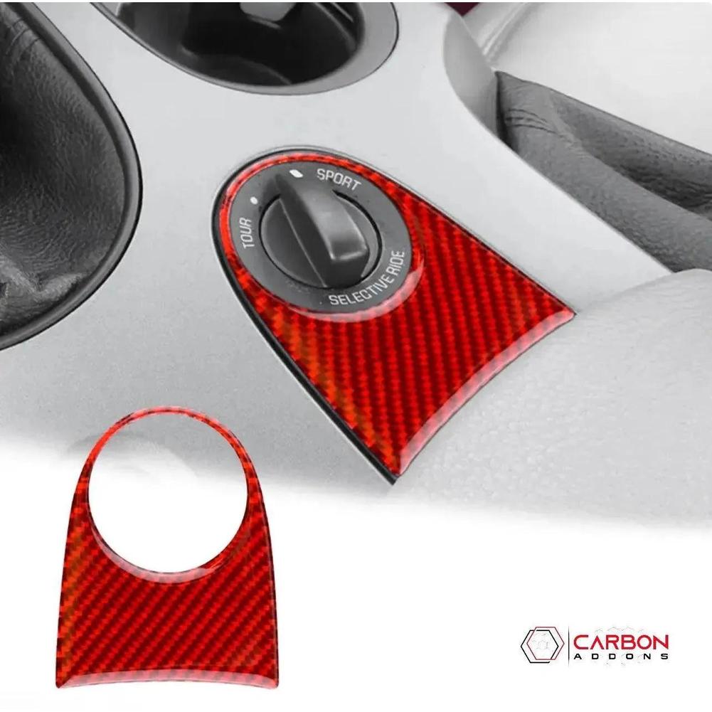 Real Carbon Center Console Trim Overlay | C6 2005-2013 Corvette