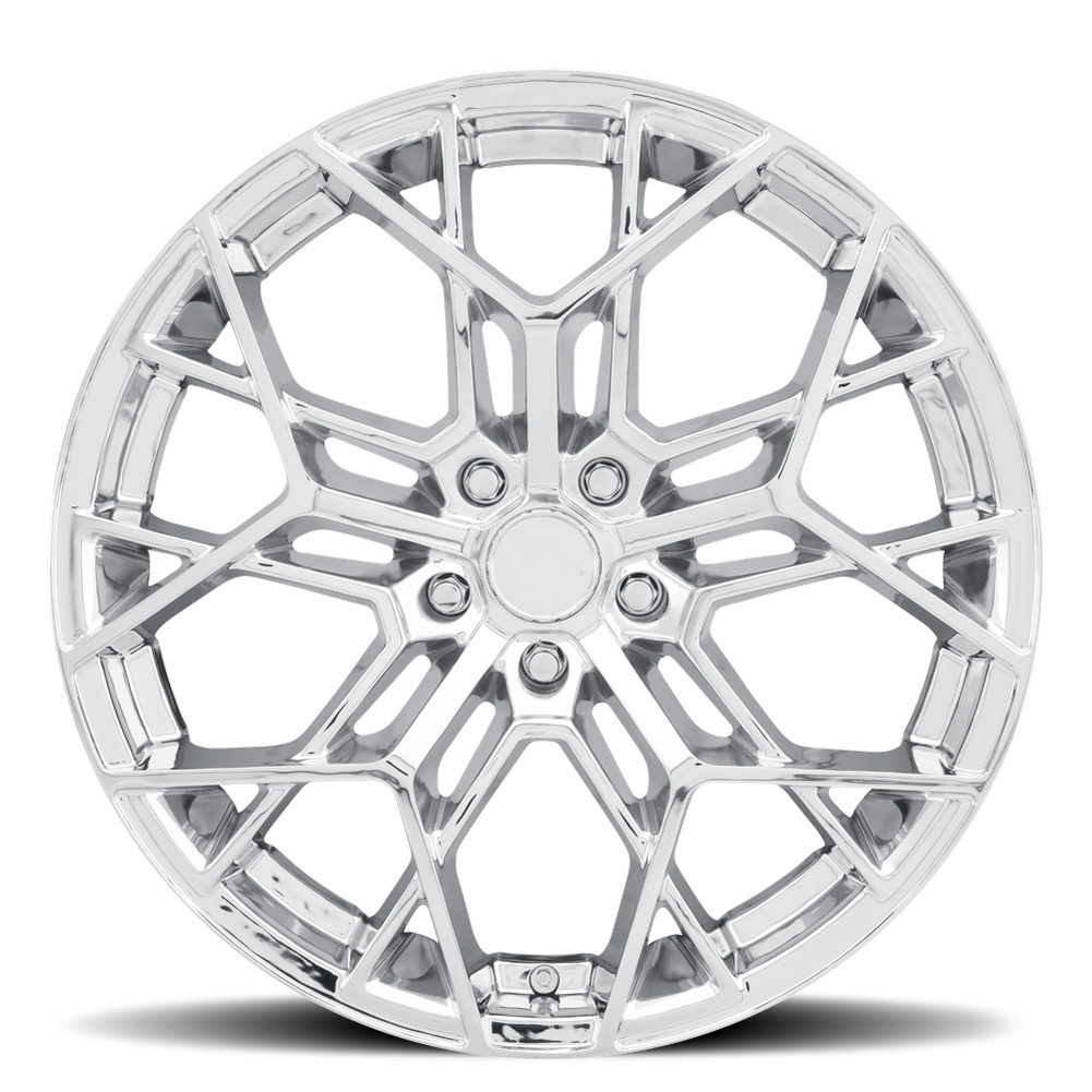 C8 Corvette ZR1 Style Reproduction Wheel : Chrome