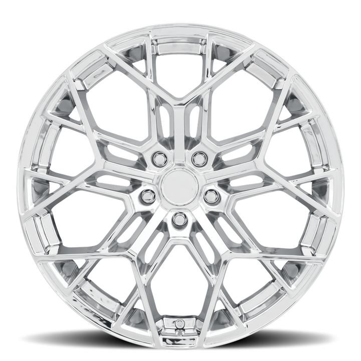 C8 Corvette ZR1 Style Reproduction Wheel : Chrome