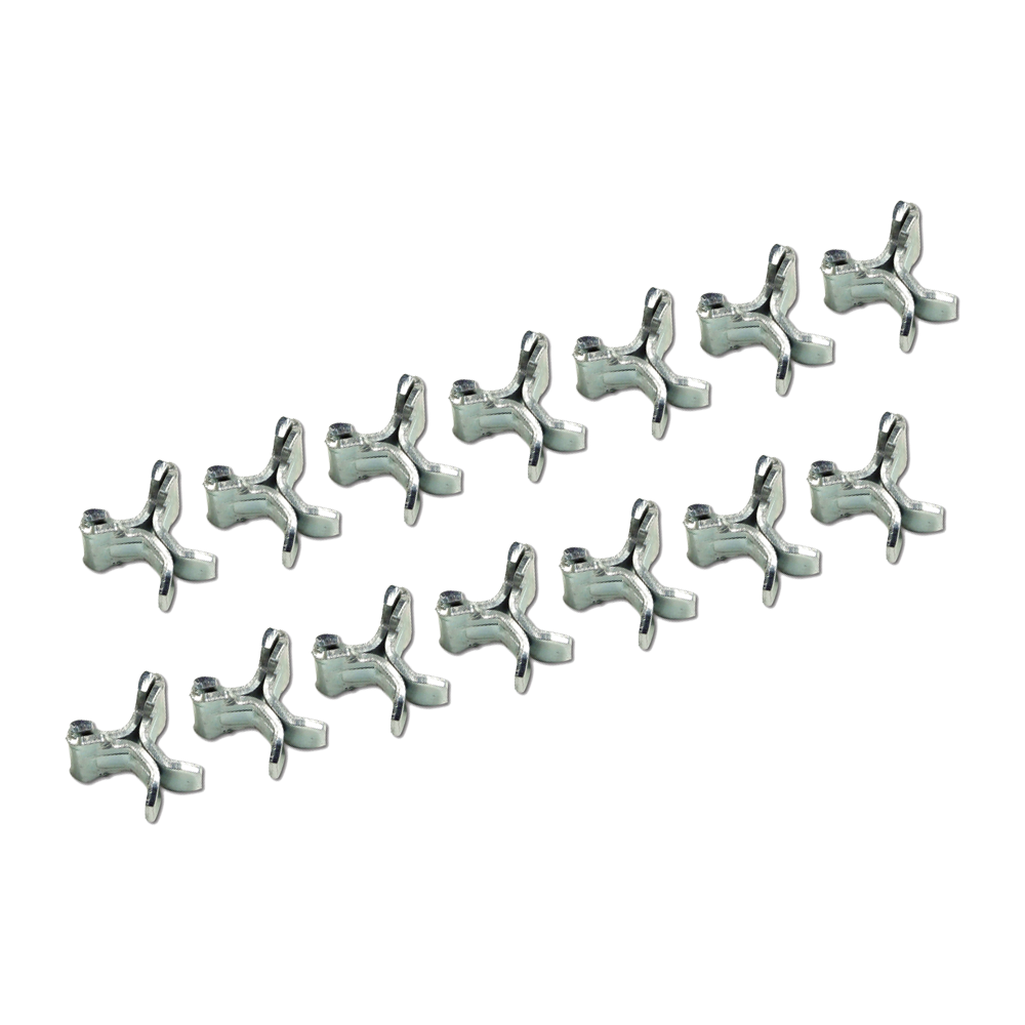 C2 1963-1967 Corvette Dash Pad Clips - 14Pc Set