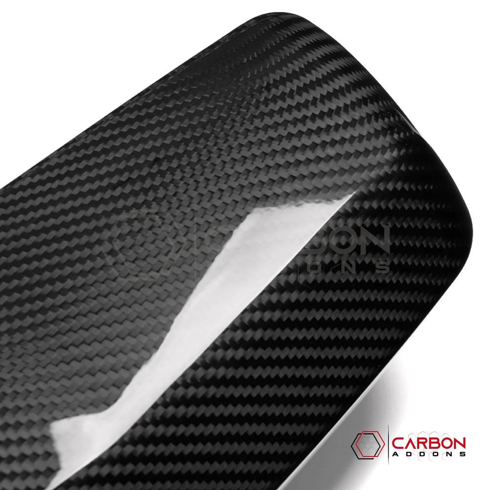 C7 Corvette (2014–2019) Dry Carbon Fiber Side Mirror Cap Covers – Fits Stingray, Z06, Grand Sport & ZR1