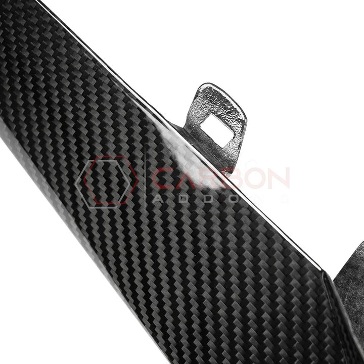 C8 Z06 Corvette Real Carbon Fiber Front Bumper Grill Trims