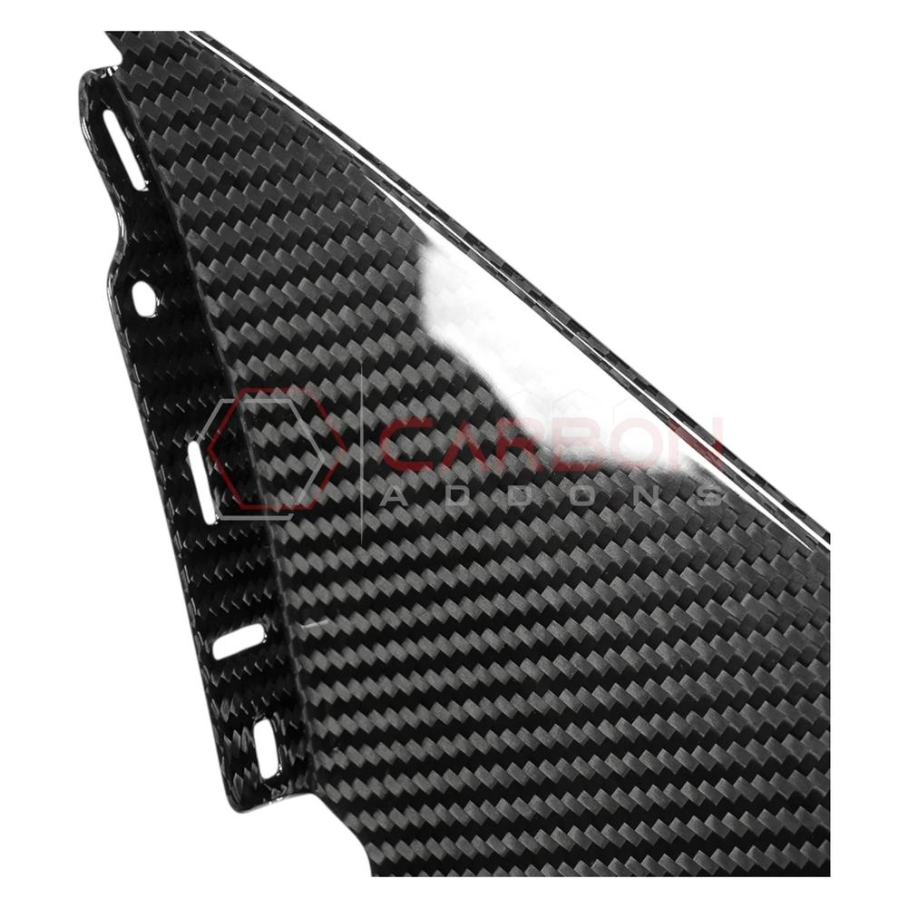 C8 Corvette Z06/ERay Carbon Fiber Side Scoop Boomerang Directly Replacement Trims