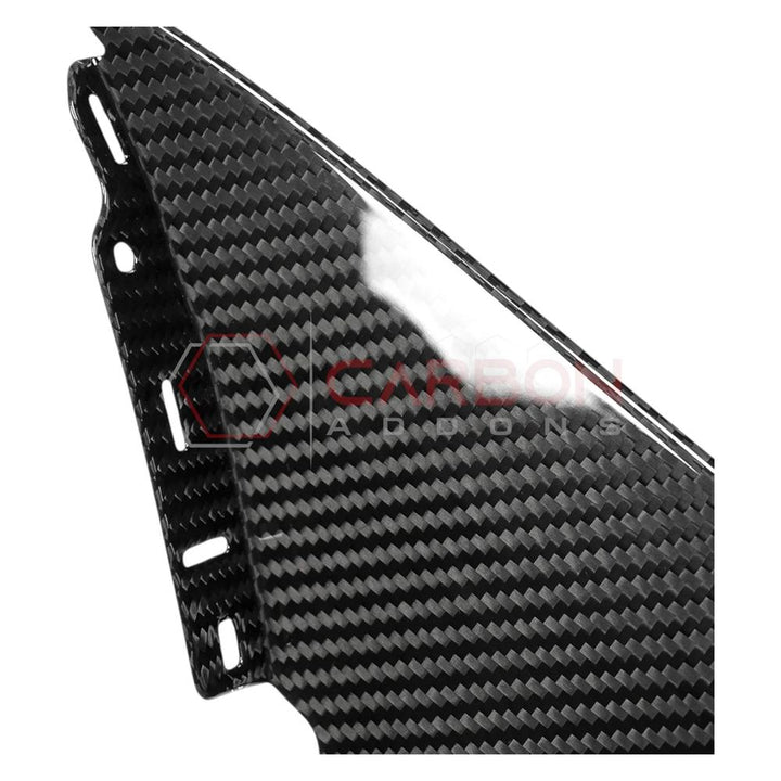 C8 Corvette Z06/ERay Carbon Fiber Side Scoop Boomerang Directly Replacement Trims