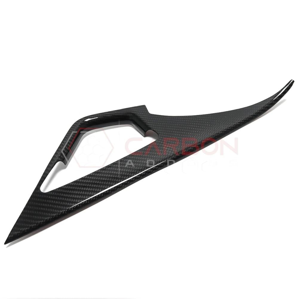 C7 Corvette 2014-2019 Carbon Fiber Center Console Handle Trim Covers