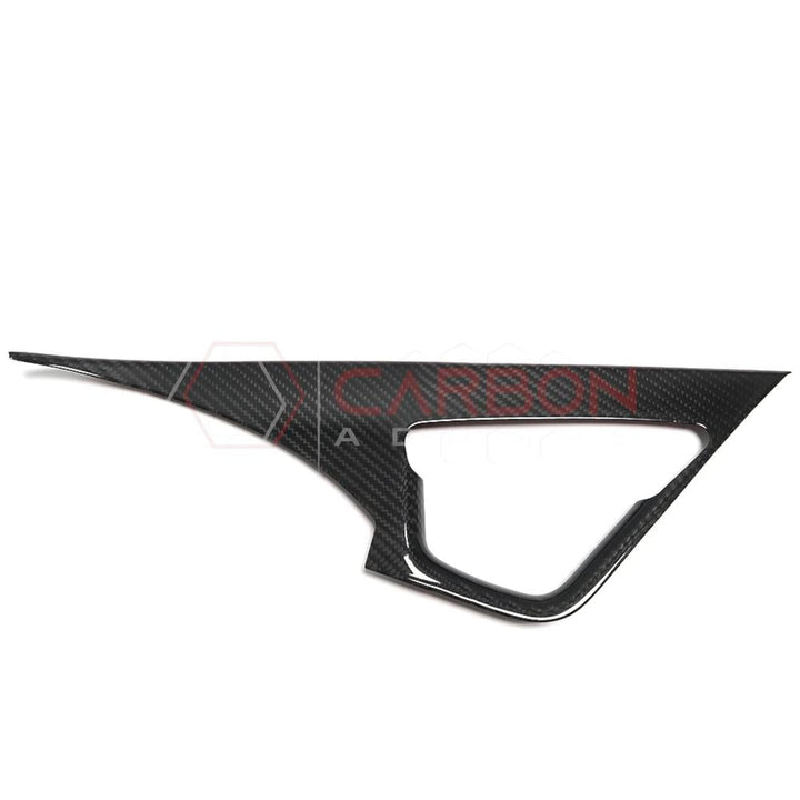 C7 Corvette 2014-2019 Carbon Fiber Center Console Handle Trim Covers