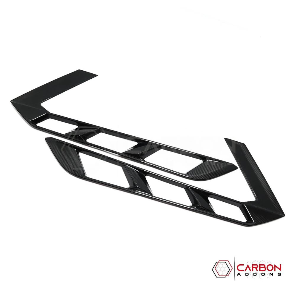 C8 Corvette Real Carbon Fiber Rear Hatch Vent Covers