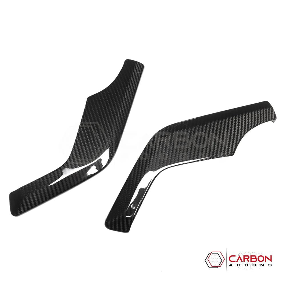 C8 Corvette Real Carbon Fiber Dashboard Speaker Trims