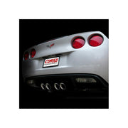 2005-2008 C6 Corvette Exhaust System - Corsa Sport With 4.5" Quad Round Tips,Exhaust System