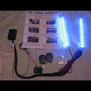 2005-2013 C6, Z06, ZR1 : Corvette Side Cove LED Lighting Kit with (4) Function Remote,Lighting