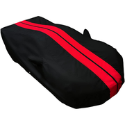 C8 Corvette Ultraguard Plus Car Cover - Indoor/Outdoor Protection - Black W/ Red Stripes : Stingray, Z51,Car Covers