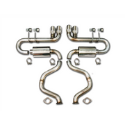 Corvette Exhaust System - MRT - Quad Axleback : 1997-2004 C5 & Z06,Exhaust