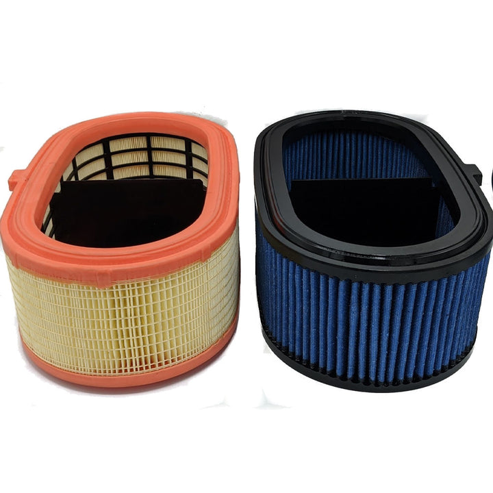 C8 Corvette Attack Blue Dry Nano High Flow Filter : Stingray, Z51 LT2,Air Cleaners