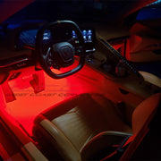 C8 Corvette - Footwell / Under Door Puddle LED Lighting Kit : Stingray, Z51,Interior Lights