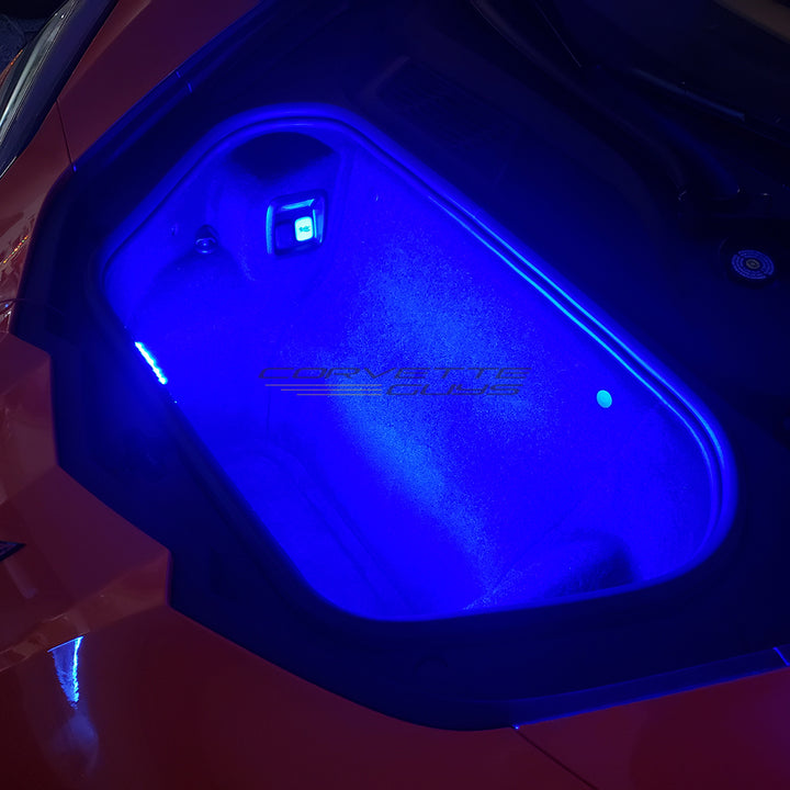 C8 Corvette Front & Rear Trunk LED Lighting Kit,Interior Lights