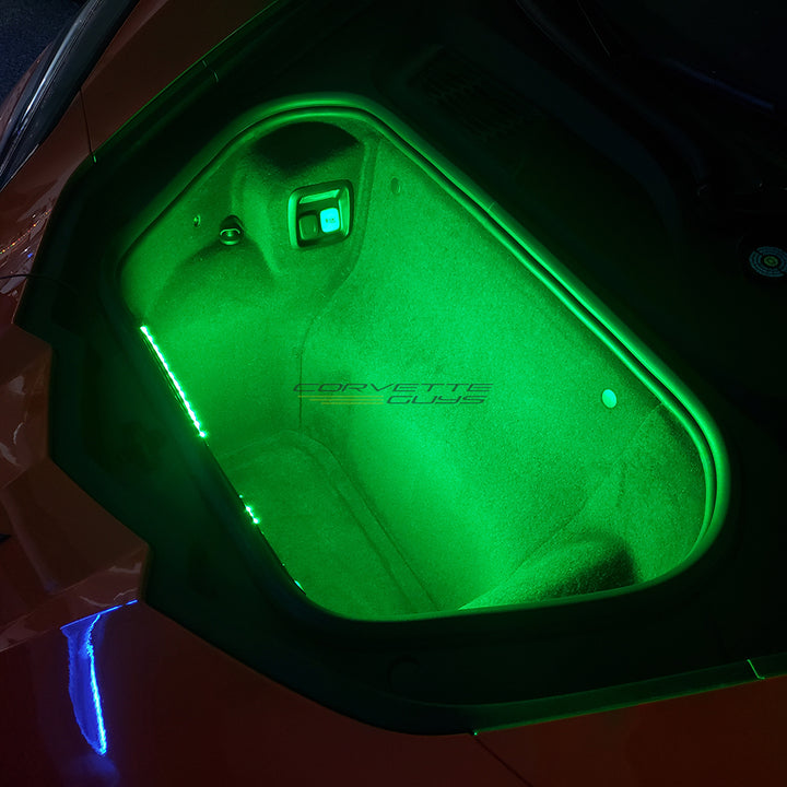 C8 Corvette Front & Rear Trunk LED Lighting Kit,Interior Lights
